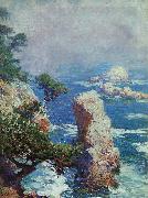 Guy Rose Mist Over Point Lobos Norge oil painting reproduction
